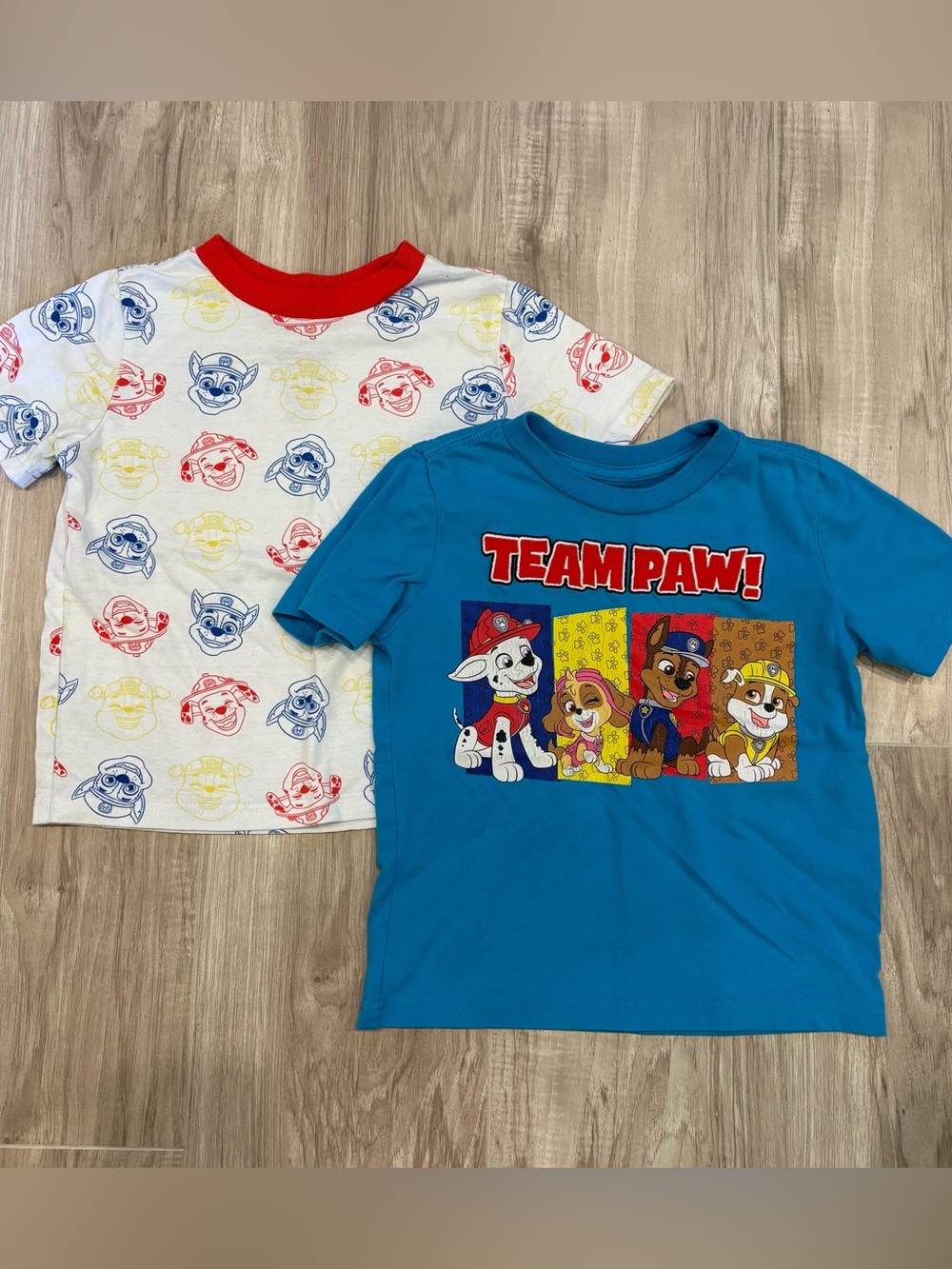 Set of toddler boy's Paw Patrol Tees